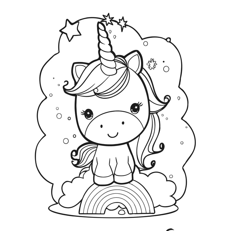 XXL Coloring Book | Unicorns Dreams - 4