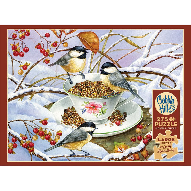 Chickadee Tea 275pc Puzzle 6+ - 4