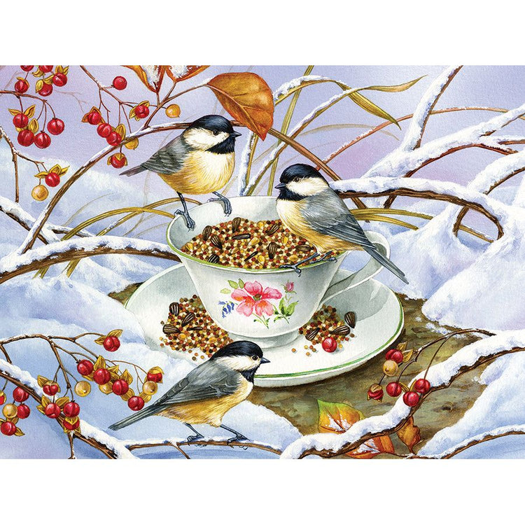 Chickadee Tea 275pc Puzzle 6+ - 3