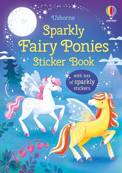 Sparkly Fairy Ponies Sticker Book 4+ - CR Toys
