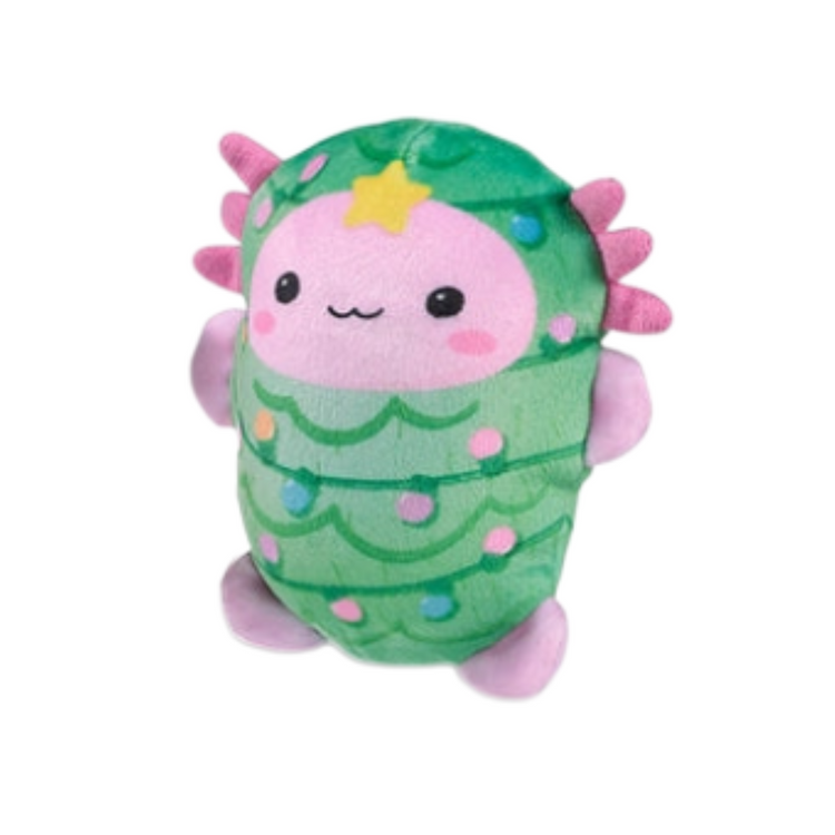 Bubble Stuffed Squishy Friends | A Very Axolotl Christmas Dna-Axmas4