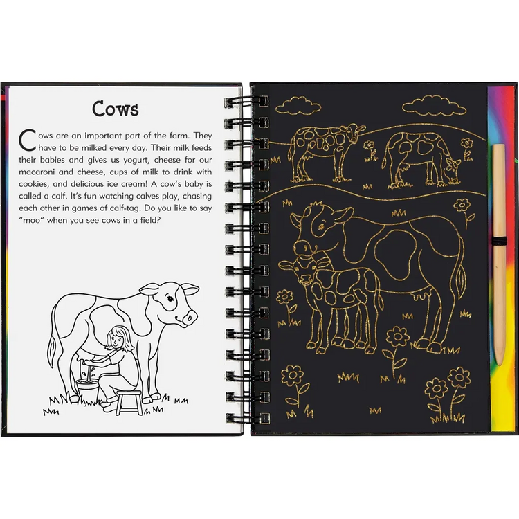 Scratch & Sketch | On The Farm M34525
