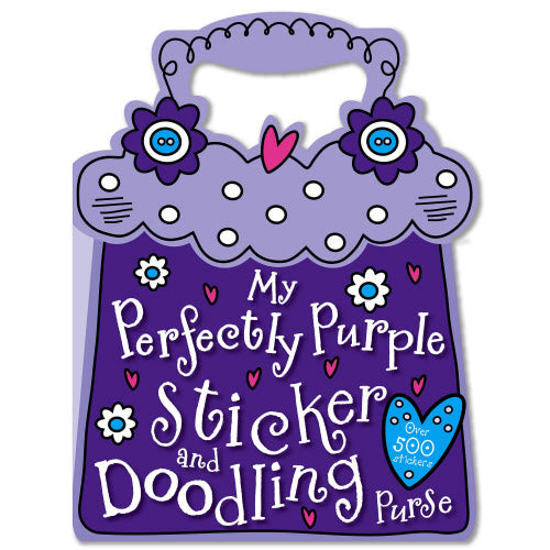 My Perfectly Purple Sticker And Doodling Purse Activity Book