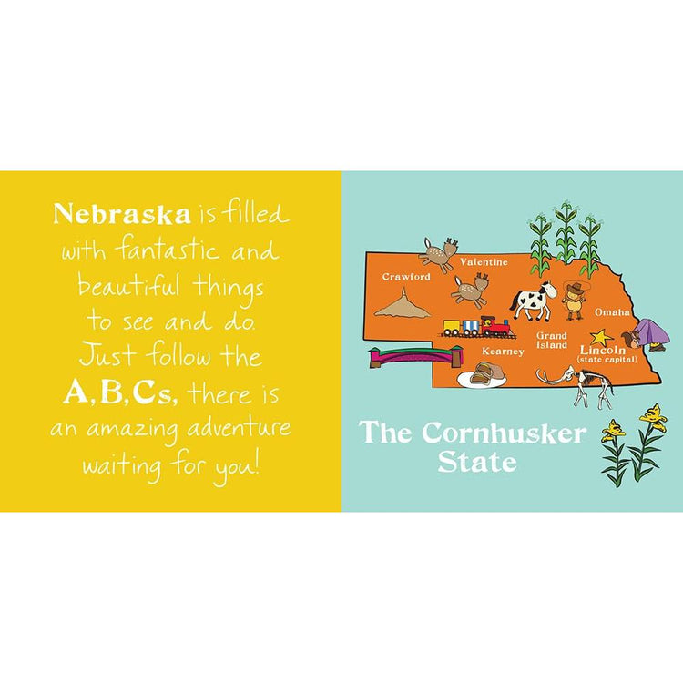 Abc'S Of Nebraska Board Book