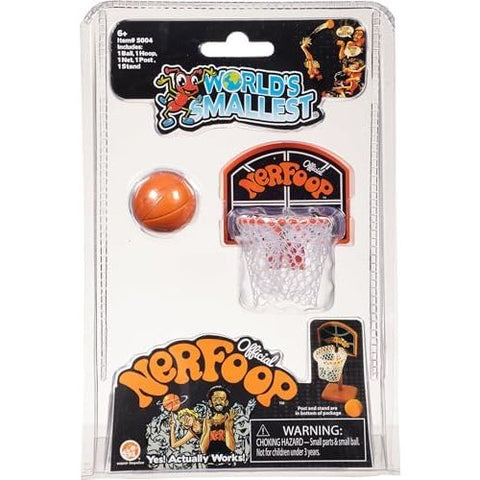 World's Smallest | Official Nerfoop (Basketball) 6+ - 1