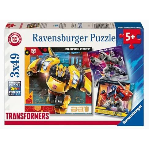 Puzzle | Transformers | 3x49 Pc - CR Toys