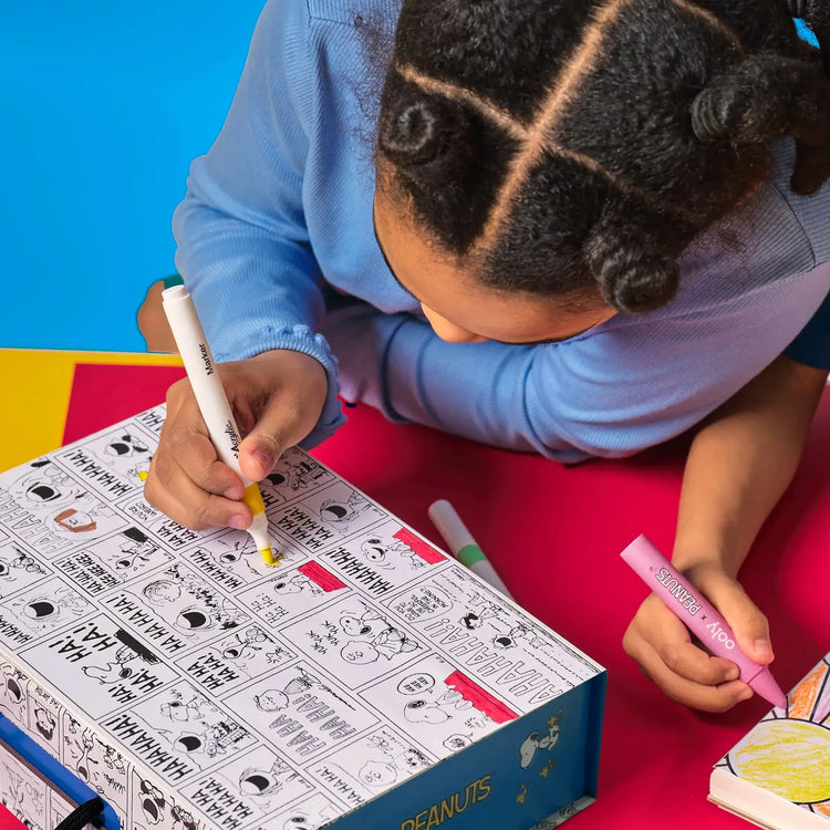 OOLY x PEANUTS Coloring Activity & Sticker Kit 3+