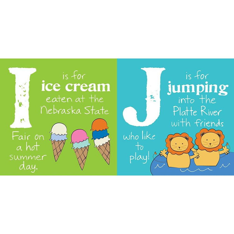 Abc'S Of Nebraska Board Book