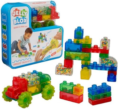 Jelly Blox | Vrooom! Truck Kit Ages 2+ - CR Toys