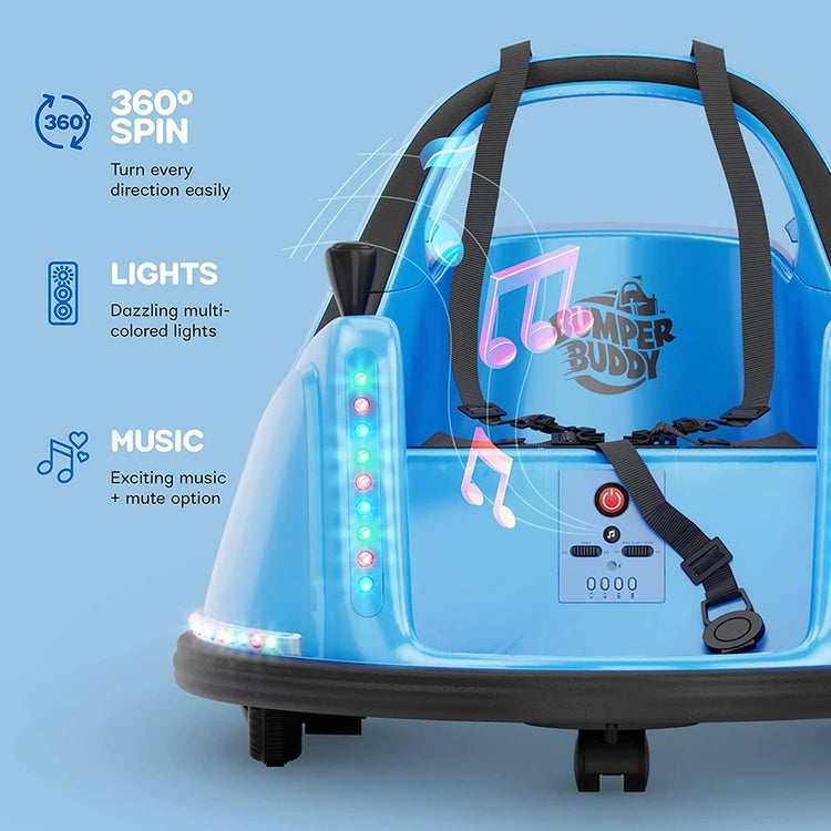 Ride-On Electric Bumper Car for Kids | Blue