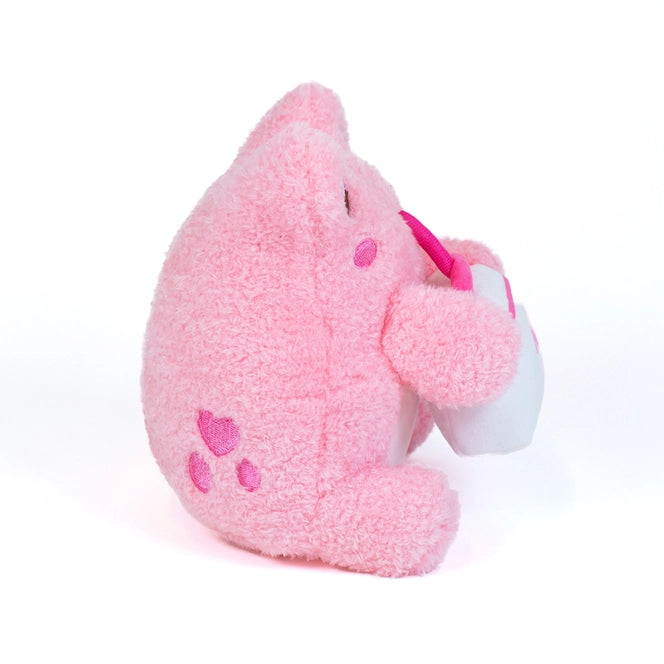 Strawberry Milk Sippin' Wawa 6" Plush Cb62363