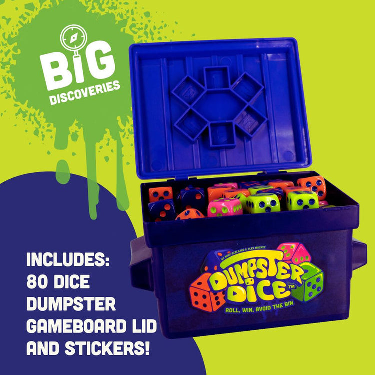 Dumpster Dice Game | Family Game | Ages 6+