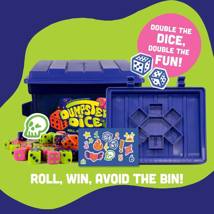 Dumpster Dice Game | Family Game | Ages 6+