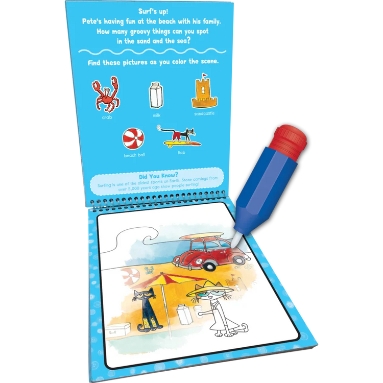 Water Reveal | Pete the Cat 3+