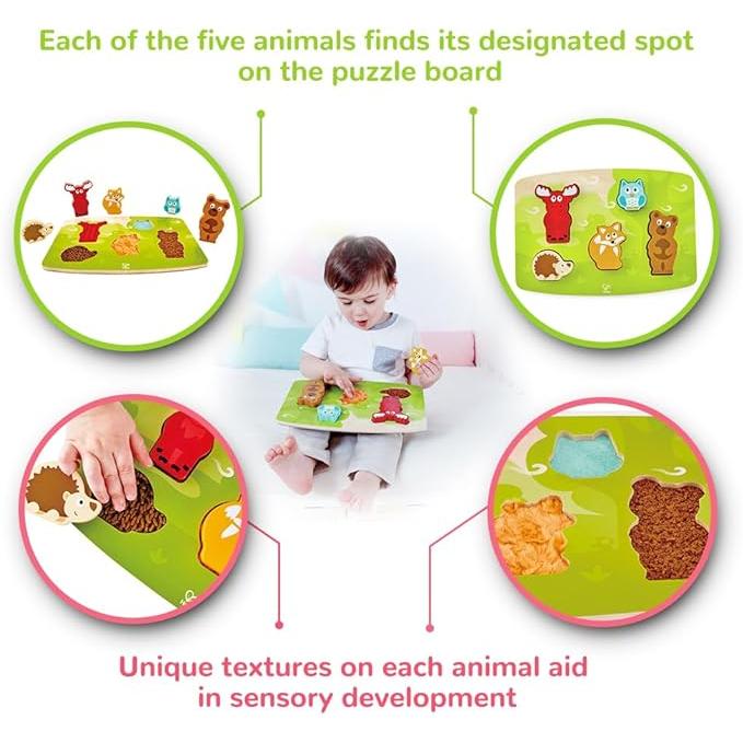 Forest Animal Tactile Puzzle E1621