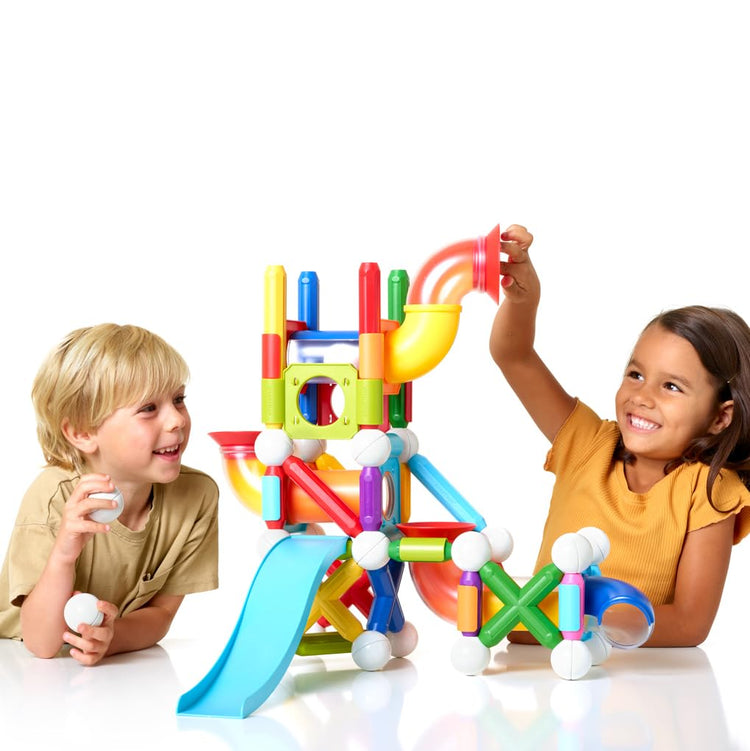 Smartmax | Mega Ball Run 71 PCS | 3 - 6 Years - 6