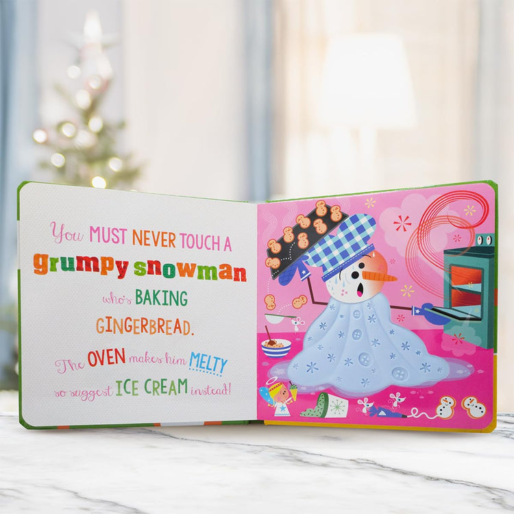 Never Touch A | Grumpy Reindeer! Board Book