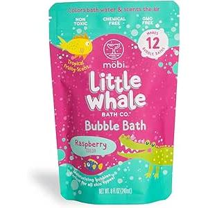 Little Whale Bubble Bath | Rasberry Color | Fruity Scent
