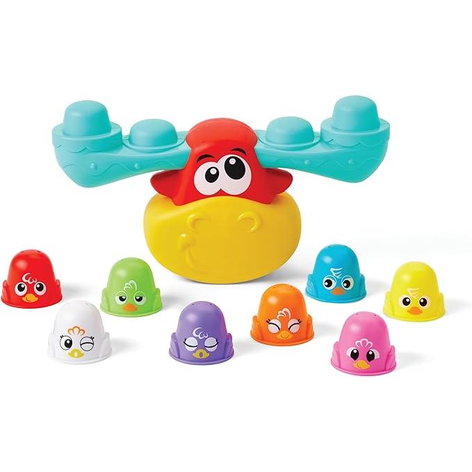 Wobbly Stacking Moose Infant Toy 12M+