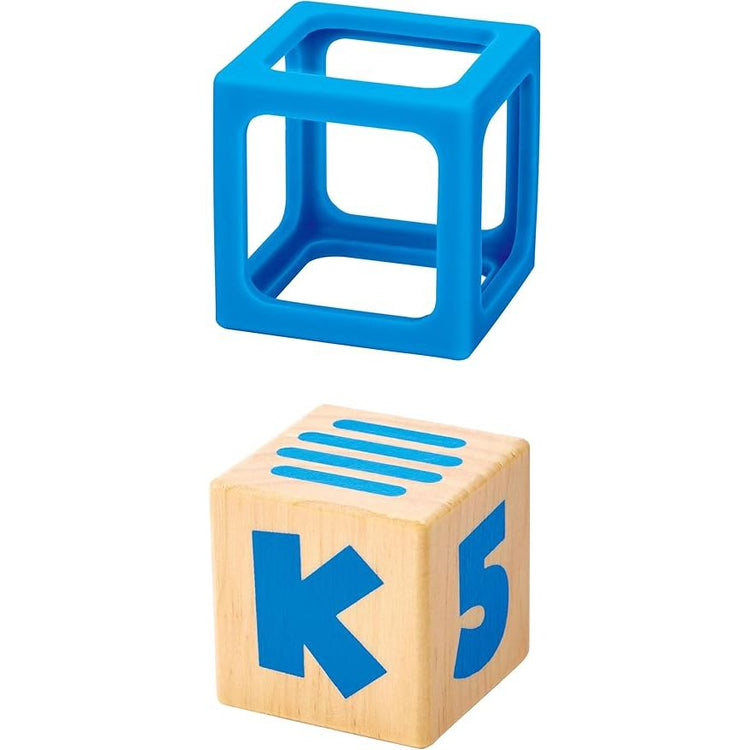 Grip-n-Stack Silicone & Wood Blocks 6M-2 - 3
