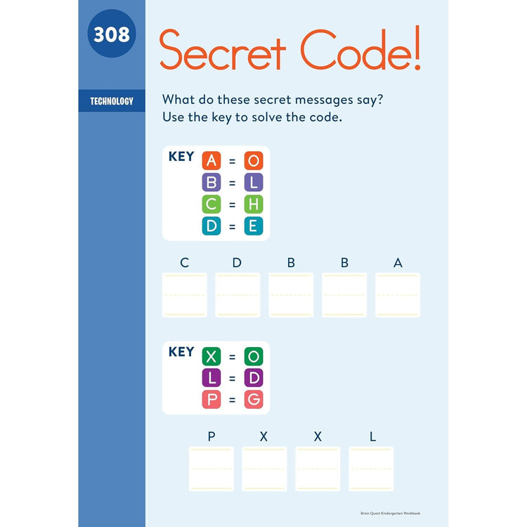 Brain Quest Workbook: Kindergarten Revised Edition - 4