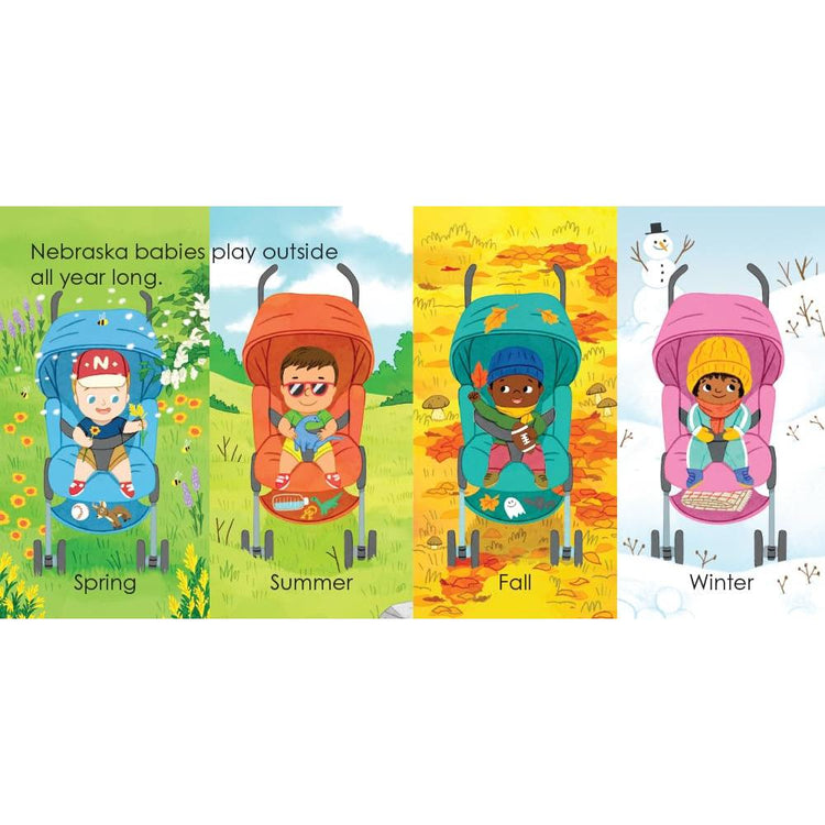 Nebraska Baby Board Book