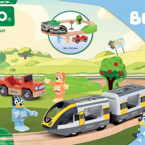 BRIO Bluey Train Set 15pc 3+ - 1