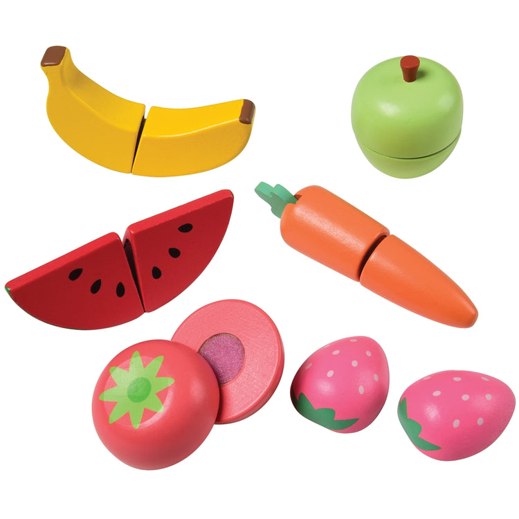 Wooden Cutting Food Playset 223075