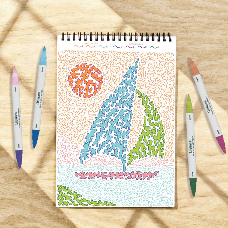 Lifelines | FlowArt | Trace-By-Letter, Pack Your Bags - CR Toys
