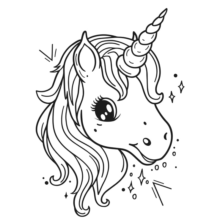 XXL Coloring Book | Unicorns Dreams - 2