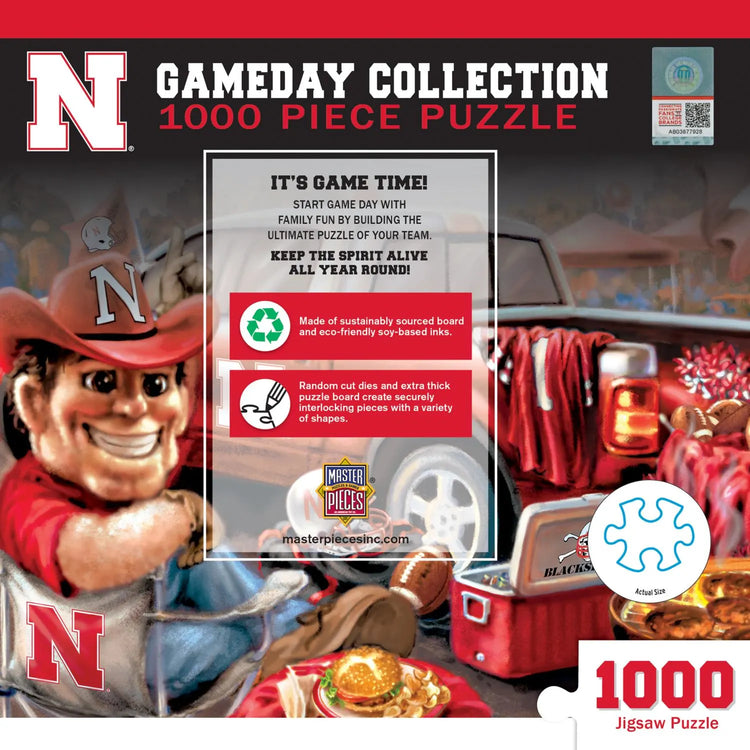 Nebraska Cornhuskers Gameday 1000pc Puzzle