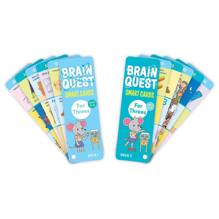 Brain Quest | For Threes Smart Cards Revised 5th Edi