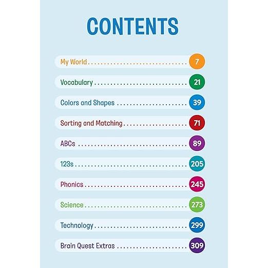Brain Quest Workbook: Pre-K Revised Edition - 2