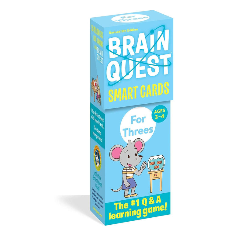 Brain Quest | For Threes Smart Cards Revised 5th Edi