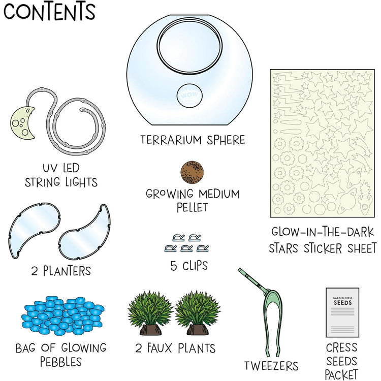 Wow In The World | Light-Up Terrarium 545003