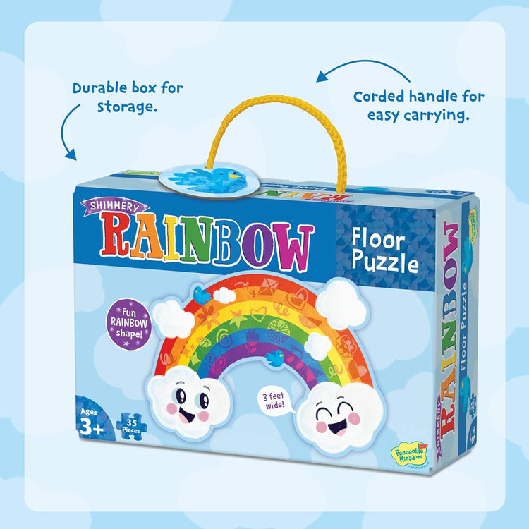 Floor Puzzle: Rainbow 35 Pcs