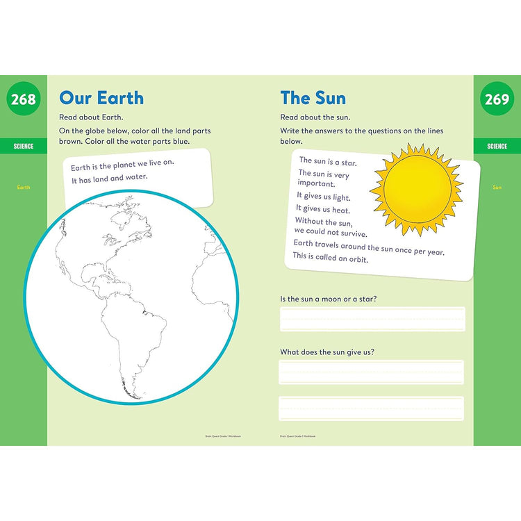 Brain Quest Workbook: 1st Grade Revised Edition - 3