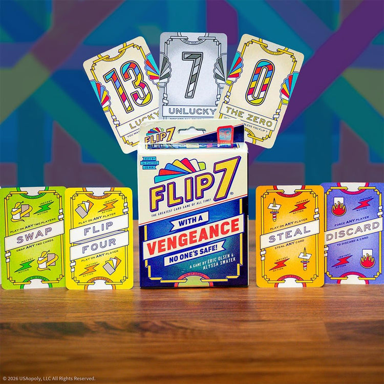 Flip 7 With A Vengeance Card Game 8+ - 7