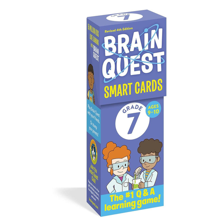 Brain Quest | 7th Grade Smart Cards Revised 4th Edit