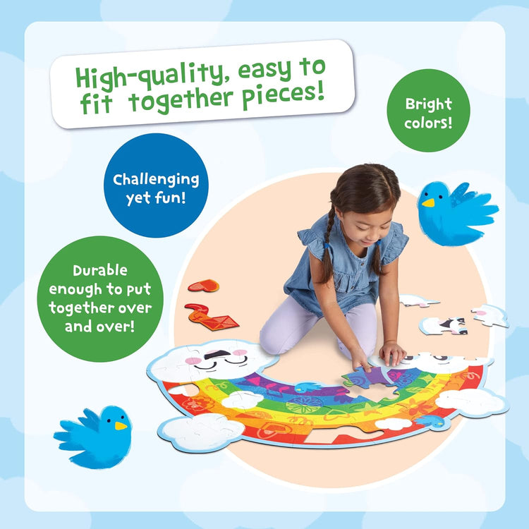 Floor Puzzle: Rainbow 35 Pcs
