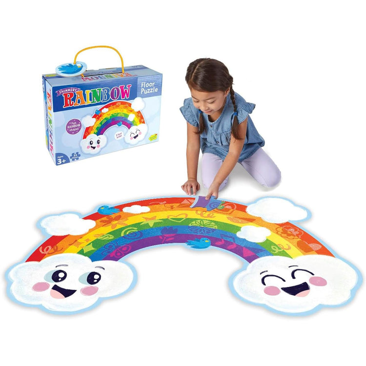 Floor Puzzle: Rainbow 35 Pcs