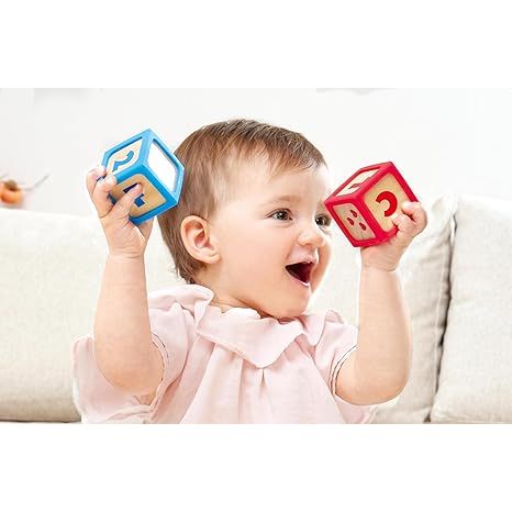 Grip-n-Stack Silicone & Wood Blocks 6M-2 - 4