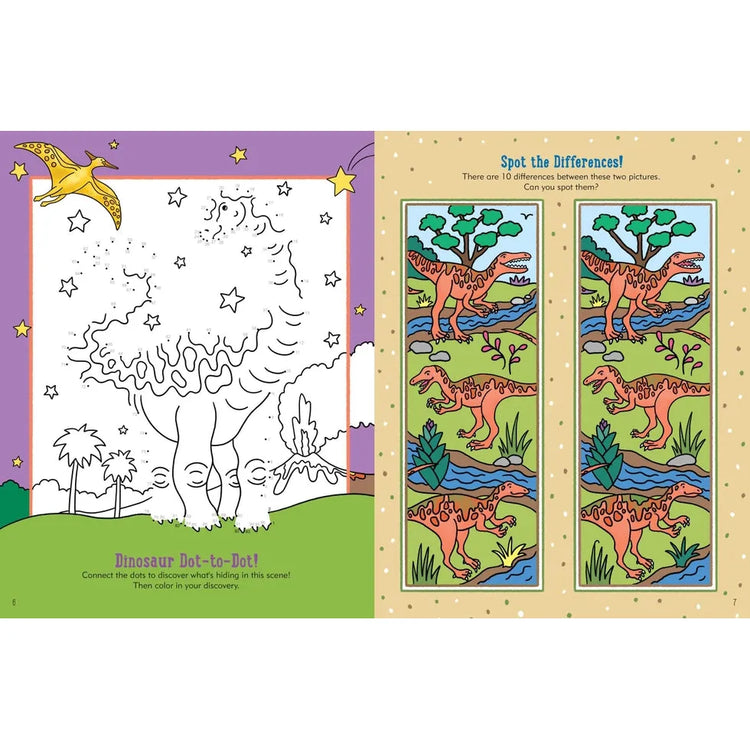 Dinosaur Activity Book