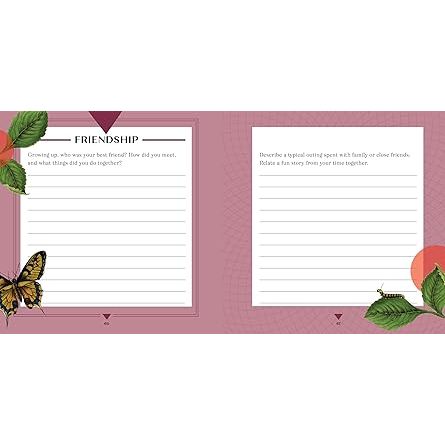 100 Questions For Grandma Journal Book