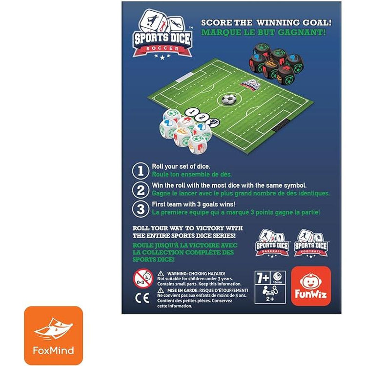 Sports Dice | Soccer Game Sdsocc-Bil