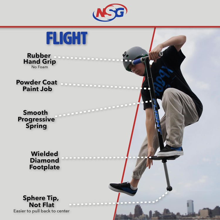 Nsg Flight Pogo Blue Pg102L