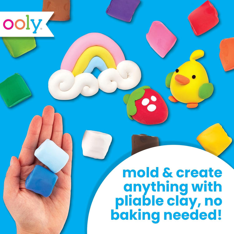 Creatibles D.I.Y. Air-Dry Clay Kit (Set Of 12 Colors) 6+ - 2