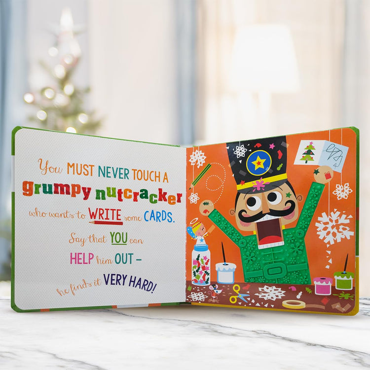 Never Touch A | Grumpy Reindeer! Board Book