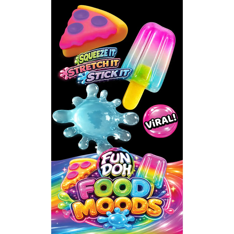 Fun Doh | Food Moods Snack Attack Squishy - 1