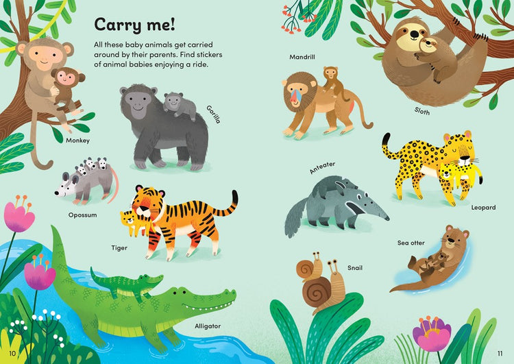 Little First Stickers | Baby Animals 4+ - 3